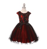 Tank lace and tulle short gown X5045