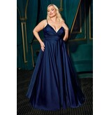 BrideMuse Spaghetti strap rouched waist a-line 742585C