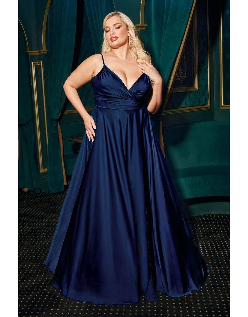BrideMuse Spaghetti strap rouched waist a-line 742585C