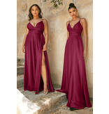 BrideMuse Spaghetti strap rouched waist a-line 742585C
