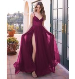VELVI Spaghetti strap tulle corset a-line 7150