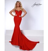 STRAPLESS BODICE, TRIM IN CRYSTALS, LACE UP 2746