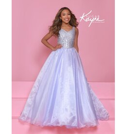 Sugar Kayne Beaded Tank bodice organza ballgown skirt C392