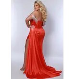 JK SYDNEYS CLOSET Strapless corset fringe shoulder & collar JK242608