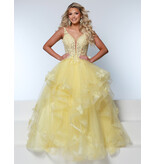 KATE PARKER TNK STRP, RUFFLES, V-NCK, CRST BODICE 25699