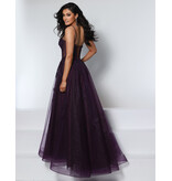 KATE PARKER Beaded lace corset bodice glitter tulle ballgown 25932