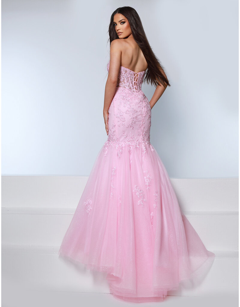 KATE PARKER Strapless lace and tulle mermaid 26263