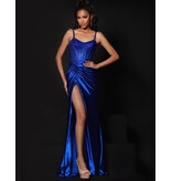 KATE PARKER FITTED, CORSET BODICE, BEADED, ZIPPER BACK WITH SLIT 26085