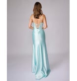 FITTED, TNK STRAP, CORSET BODICE, BEADED, LACE-UP WITH SLIT 322690