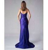 Corset bodice fully beaded fitted w/slit 1617