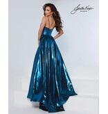 METALLIC JERSEYY A-LINE TANK 3315