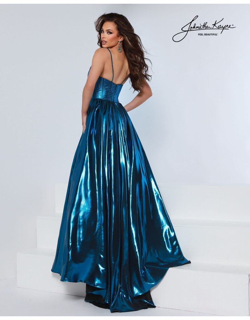 METALLIC JERSEYY A-LINE TANK 3315