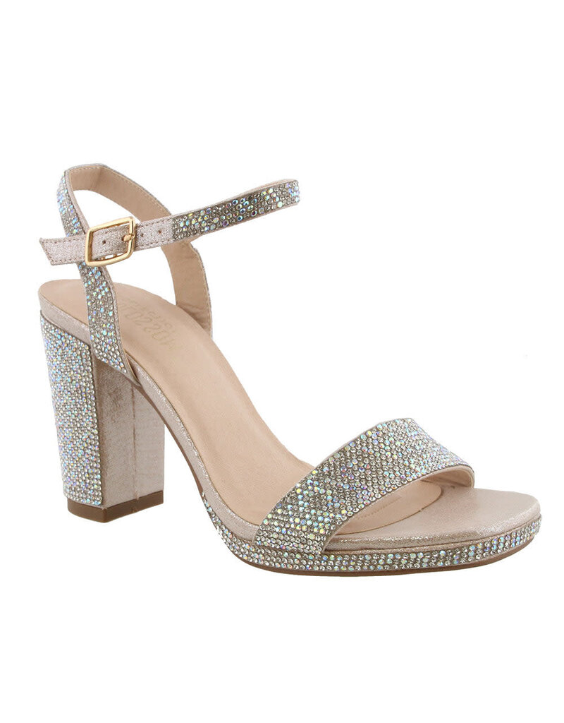 Full Rhinestone Platform 3" Heel MORITA-1