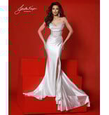 FIT & FLARE, STRPLESS, W/ RUCHED NECKLINE 3203