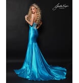 FIT & FLARE, STRPLESS, W/ RUCHED NECKLINE 3203