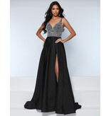 KATE PARKER Beaded Pearl tank charmuse flowing skirt 26400