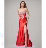 SATIN, SPG STRAP, CORSET KEYHOLE 4453