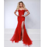 KATE PARKER Off the shoulder beaded lace mermaid 26033