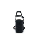 Full Rhinestone Ankle Strap 3.2" Block Heel ANNA-12