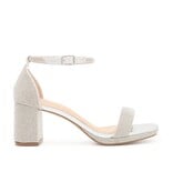 Rhinestone block 2.5" platform heel NELLY-138