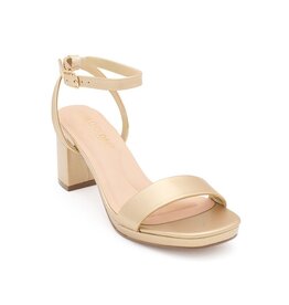 Block heel 2.5" w/platform Ankle strap NELLY-146