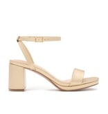 Block heel 2.5" w/platform Ankle strap NELLY-146
