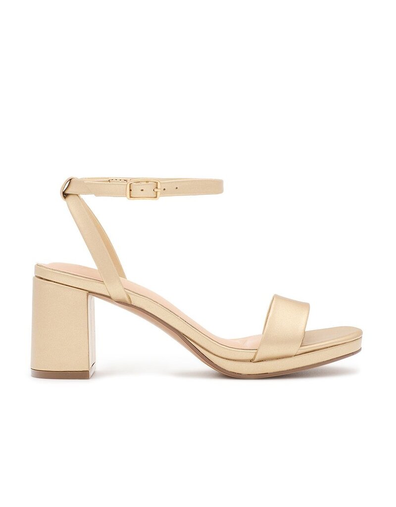 Block heel 2.5" w/platform Ankle strap NELLY-146