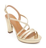 3.5" Block platform strappy heel AMARA-113