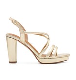 3.5" Block platform strappy heel AMARA-113