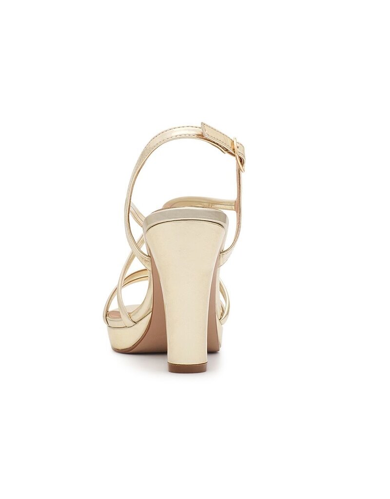 3.5" Block platform strappy heel AMARA-113