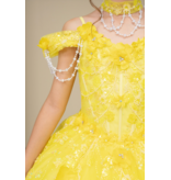 FLORAL APPLIQUE BALLGOWN 8415
