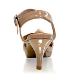 MARC DEFANG Peep toe kids heels accent BOW