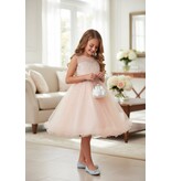 JR. MISS HIGH NECK, BEADED SHORT 5029