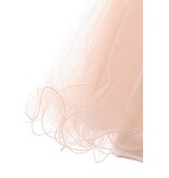 Ruffle tulle skirt with lace halter bodice 5065