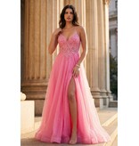 A-line gown w/ open back 8275J