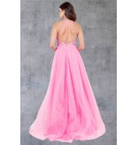 A-line gown w/ open back 8275J