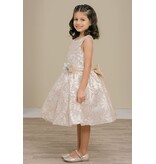 Sleeveless jacquard dress 9169