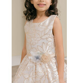 Sleeveless jacquard dress 9169