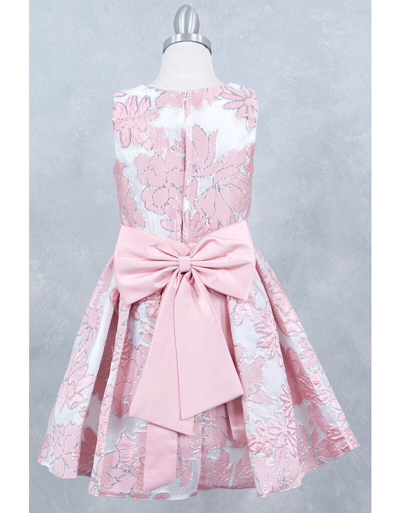 Sleeveless jacquard dress 9169