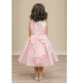 Sleeveless jacquard dress 9169