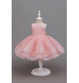 PrimaVibe One shoulder sequin tulle dress 612665