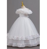 PrimaVibe Sequined Tulle Long Dress 612608