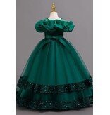 PrimaVibe Sequined Tulle Long Dress 612608
