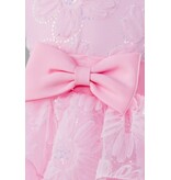 PrimaVibe Sleeveless embroidered lace tiered gown 612675