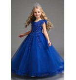 PrimaVibe Ruffle hem tulle gown 622641