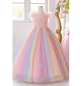 PrimaVibe Rainvow tulle ball gown 612601