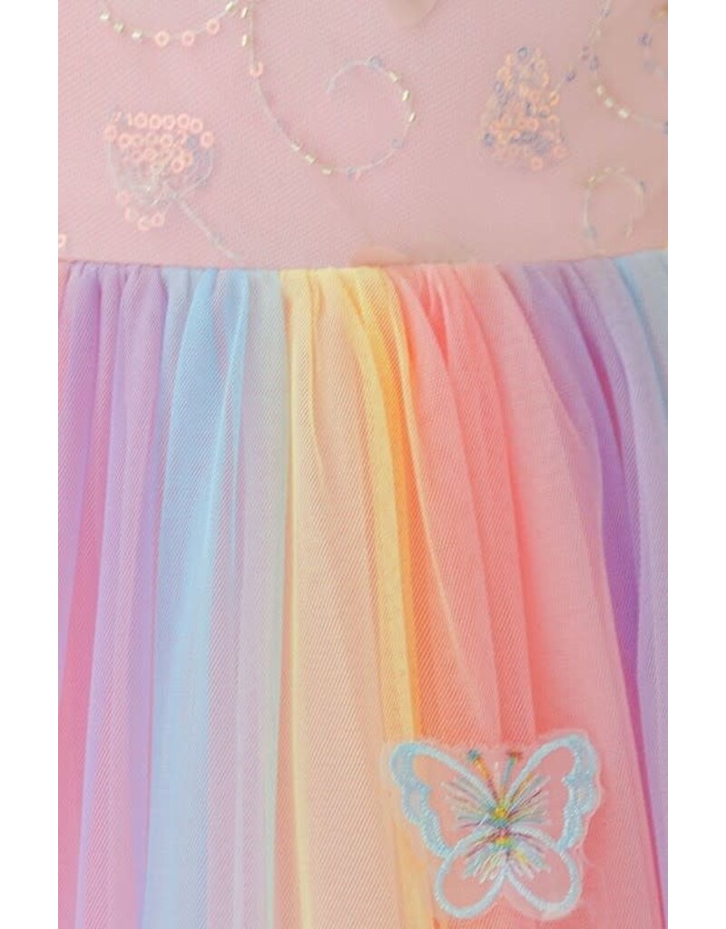 PrimaVibe Rainvow tulle ball gown 612601