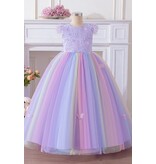 PrimaVibe Rainvow tulle ball gown 612601
