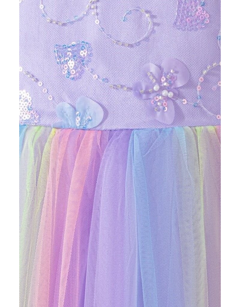 PrimaVibe Rainvow tulle ball gown 612601