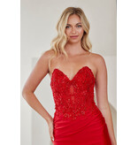 AMELIA COUTURE Lace corset fitted dress 702692S
